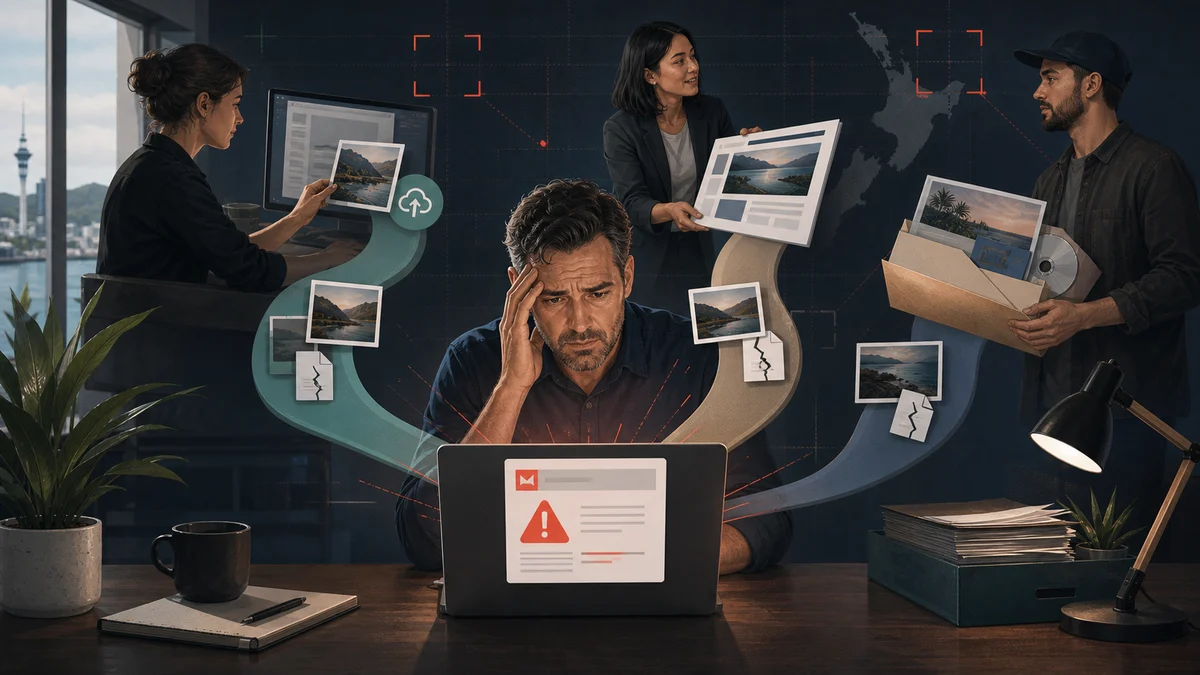 Hidden image licensing risks converging on a New Zealand business owner
