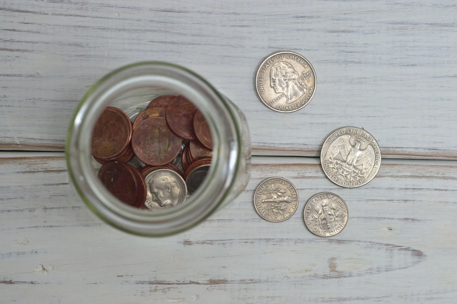 Coins being counted before further marketing investment